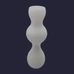 Vase "Silhouette" en verre de Murano