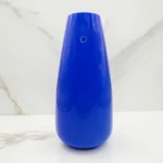 Vase Opaline bleu en verre de Murano - V. Nason & C.