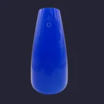 Vase Opaline bleu en verre de Murano - V. Nason & C.