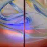 Au cœur... - Peinture d'Annick Deltenre - VetrinArte