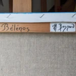 Bélénos, Dieu-Soleil - Peinture de Muriel Besnard - VetrinArte