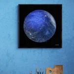 Boule Or Bleu - Impression de Jac Dedoy - VetrinArte