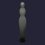 Vase "Ombre" en verre de Murano