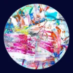 Here We Go - Peinture de Roxane Malu - VetrinArte