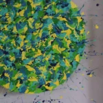 Irradiations 2 - Peinture de Rita Vandenherrewegen - VetrinArte