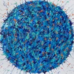 Irradiations 7 - Peinture de Rita Vandenherrewegen - VetrinArte
