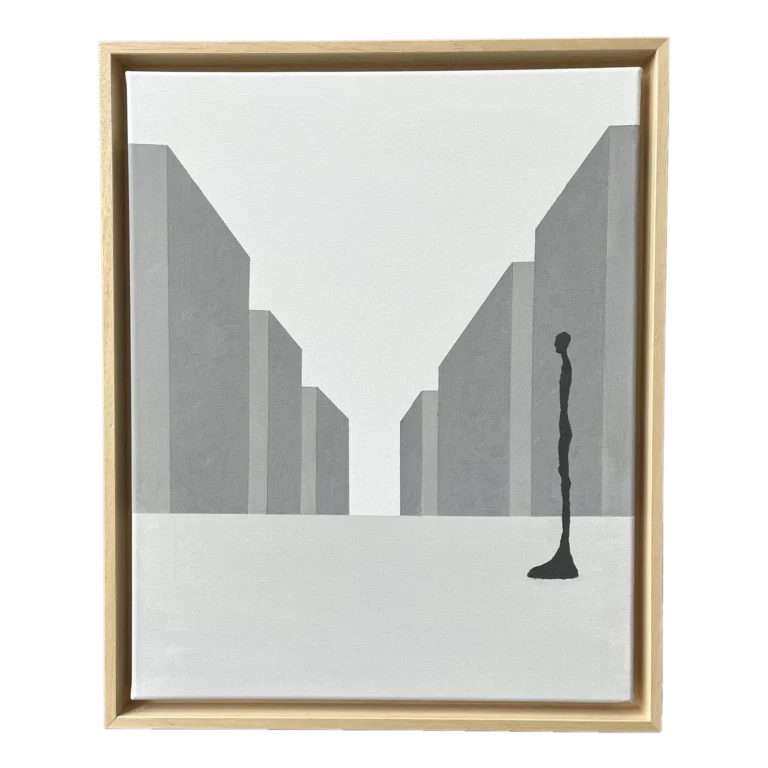 Là-bas - Peinture de Marc Vanberg