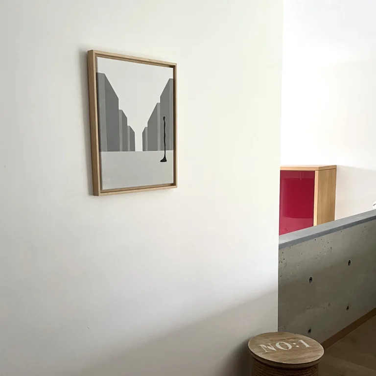 Là-bas - Peinture de Marc Vanberg