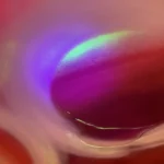 L'eau de là - Peinture d'Annick Deltenre - VetrinArte