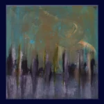Ma ville sans toi(t) - Peinture de Cécile Bouvier - VetrinArte