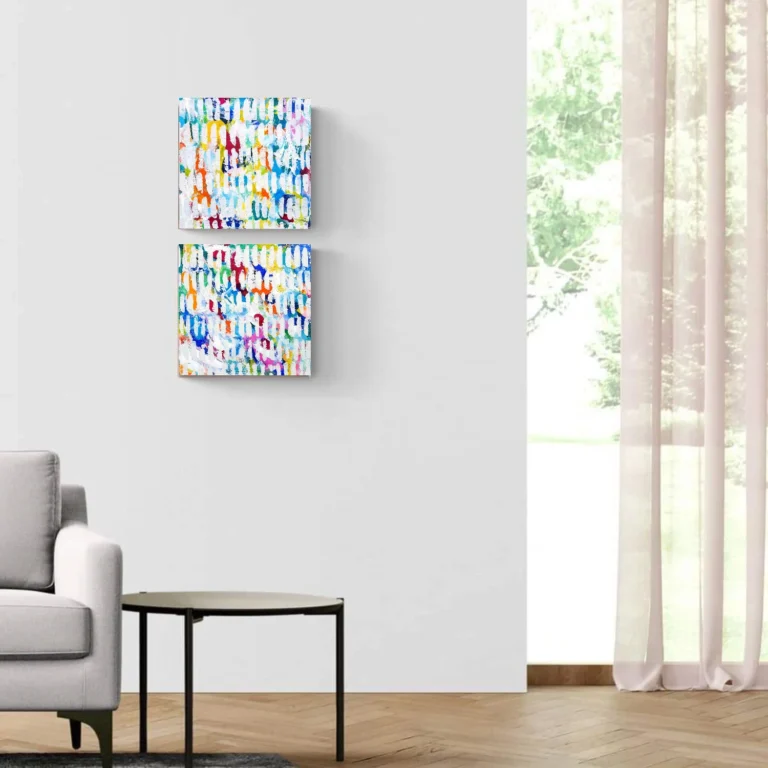 Petit Moucha 1 & 2 - Peinture de Roxane Malu - VetrinArte