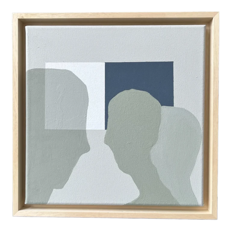 Regards (1) - Peinture de Marc Vanberg