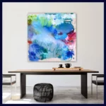 Tasting the Freshness - Peinture de Roxane Malu - VetrinArte