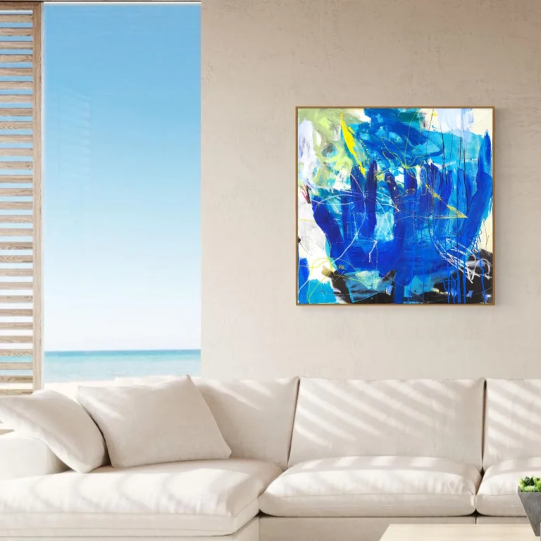 There is no Lost Time - Peinture de Roxane Malu - VetrinArte