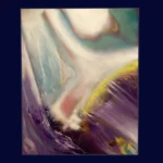 Voyage - Peinture d'Annick Deltenre - VetrinArte