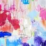 Written with the Heart - Peinture de Roxane Malu - VetrinArte