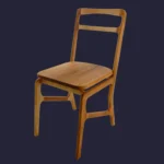 Chaise Canti en noyer - Meubles Pivert
