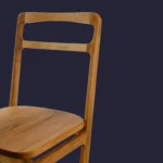 Chaise Canti en noyer - Meubles Pivert