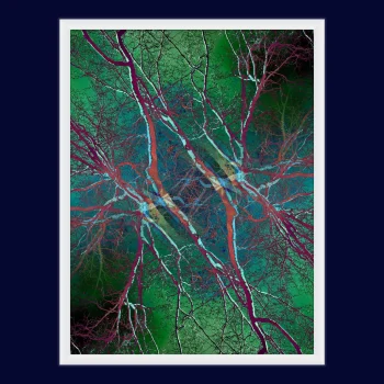 Pop Artbre Green - Impression d'Alexandra Daoust - VetrinArte