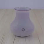 Vase arrondi Antique mauve en verre de Murano - V. Nason & C.
